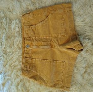 American Eagle high waisted corduroy shorts